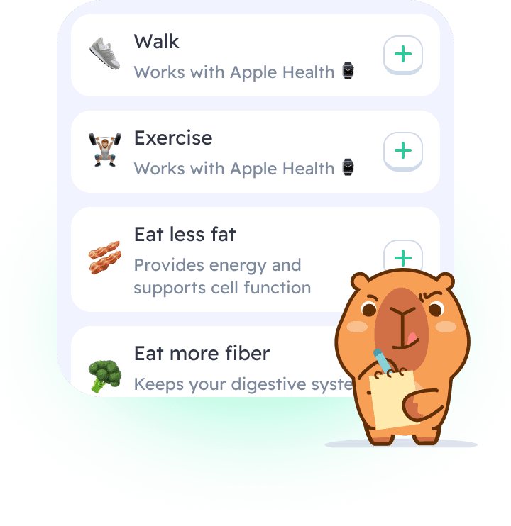 CapyCal syncing with Apple Health